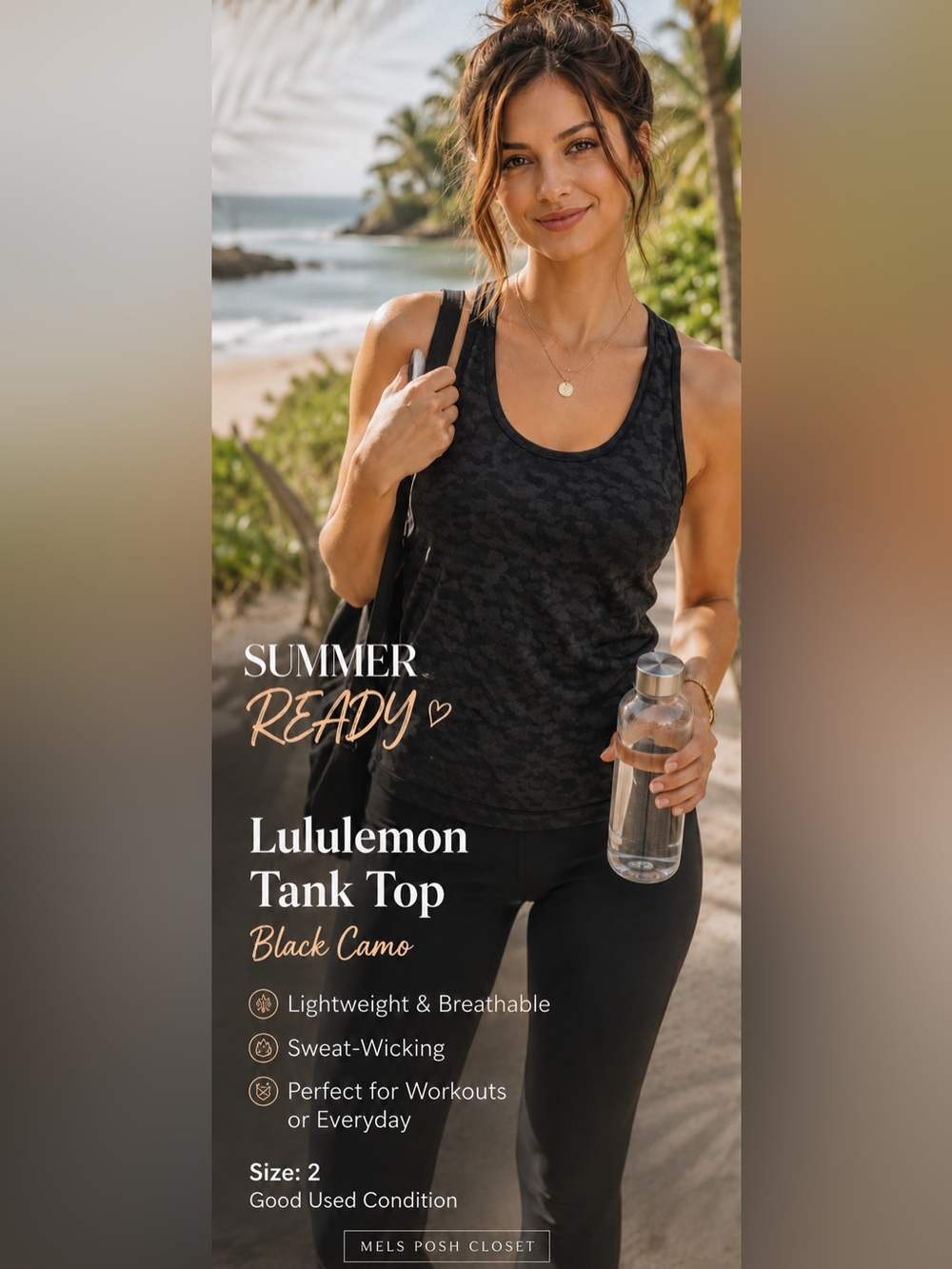 Lululemon Black | Racerback Tank🖤✨